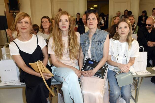 Heike Makatsch, Pheline Roggan, Fritzi Haberlandt und Aino Laberenz bei der Malaikaraiss Fashion Show auf der Mercedes-Benz Fashion Week Berlin Spring Summer 2017. Berlin, 28.06.2016 Foto:xFredericx xFuturexImage