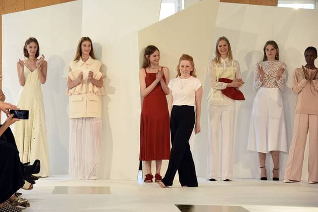 Malaika Raiss mit ihren Models bei der Malaikaraiss Fashion Show auf der Mercedes-Benz Fashion Week Berlin Spring Summer 2017. Berlin, 28.06.2016 Foto:xFredericx xFuturexImage