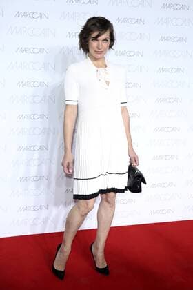 Milla Jovovich bei der Marc Cain Fashion Show auf der Mercedes-Benz Fashion Week Berlin Spring Summer 2017. Berlin, 28.06.2016 Foto:xS.xGabschx xFuturexImage