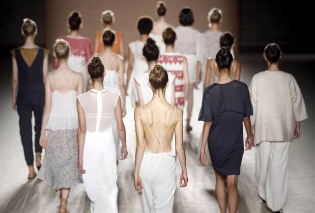 Models present the creations of Sita Murt during the second journey of 080 Barcelona Fashion in Barcelona, Catalonia, Spain, 28 June 2016. SITA MURT FASHION SHOW !ACHTUNG: NUR REDAKTIONELLE NUTZUNG!  BCN004 20160628-636027493055257405