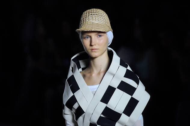 June 28, 2016 - Barcelona, Spain - A model wearing clothes from Miriam Ponsa during the second day of 080 Barcelona Fashion Week on June 28, 2016 in Barcelona, Spain. Barcelona Spain  - ZUMAn230