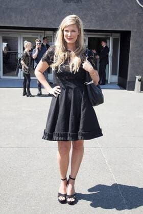 Verena Wriedt - Ankunft zur Eva Herzog Fashion-Show im Rahmen der Mercedes-Benz Fashion Week Berlin Spring Summer 2017 im Erika-Hess-Eisstadion in Berlin am 28.06.2016. Mercedes-Benz Fashion Week Berlin Spring Summer 2017
