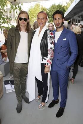 Berlin Fashion Week - Riani Modenschau Wilson Gonzalez Ochsenknecht, Natascha Ochsenknecht und Umut Kekilli bei der Riani Fashion Show auf der Mercedes-Benz Fashion Week Berlin Spring Summer 2017. Berlin, 28.06.2016 Foto:xS.xGabschx xFuturexImage