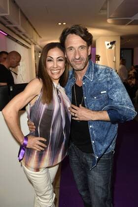 Anastasia Zampounidis und Falk-Willy Wild bei der Manou Lenz Aftershow Party auf der Mercedes-Benz Fashion Week Berlin Spring Summer 2017. Berlin, 28.06.2016 Foto:xFredericx xFuturexImage