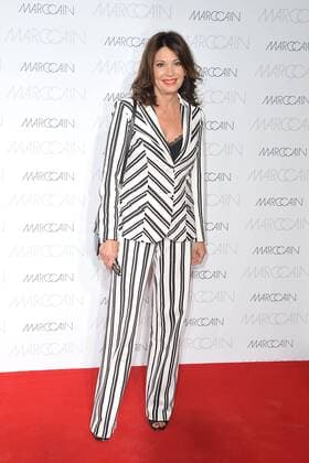 Iris Berben bei der Marc Cain Modenschau im Rahmen der Mercedes-Benz Fashion Week Frühjahr Sommer 2017 am 28.06.2016 in Berlin MBFW Fashionweek in Berlin 2016- Marc Cain Fashion Show 