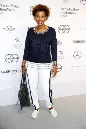 Arabella Kiesbauer bei der Sportalm Fashion Show auf der Mercedes-Benz Fashion Week Berlin Spring Summer 2017. Berlin, 29.06.2016 Foto:xS.xGabschx xFuturexImage