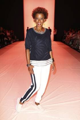 Arabella Kiesbauer bei der Sportalm Fashion Show auf der Mercedes-Benz Fashion Week Berlin Spring Summer 2017. Berlin, 29.06.2016 Foto:xS.xGabschx xFuturexImage