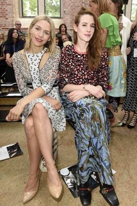 Julia Dietze und Julia Malik bei der Dorothee Schumacher Fashion Show auf der Mercedes-Benz Fashion Week Berlin Spring Summer 2017. Berlin, 29.06.2016 Foto:xFredericx xFuturexImage
