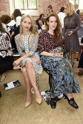Julia Dietze und Julia Malik bei der Dorothee Schumacher Fashion Show auf der Mercedes-Benz Fashion Week Berlin Spring Summer 2017. Berlin, 29.06.2016 Foto:xFredericx xFuturexImage