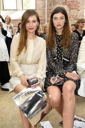 Mina Tander und Melina Martin bei der Dorothee Schumacher Fashion Show auf der Mercedes-Benz Fashion Week Berlin Spring Summer 2017. Berlin, 29.06.2016 Foto:xFredericx xFuturexImage