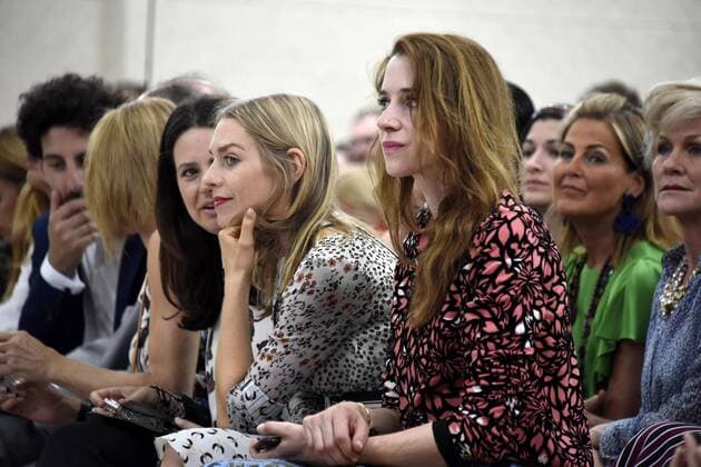 Julia Dietze und Julia Malik bei der Dorothee Schumacher Fashion Show auf der Mercedes-Benz Fashion Week Berlin Spring Summer 2017. Berlin, 29.06.2016 Foto:xFredericx xFuturexImage