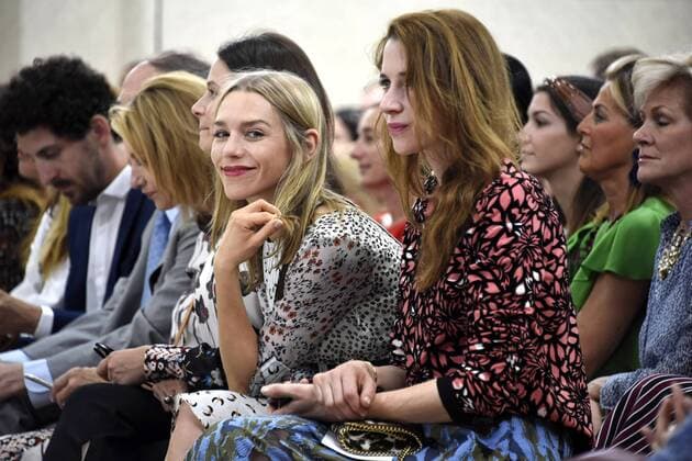 Julia Dietze und Julia Malik bei der Dorothee Schumacher Fashion Show auf der Mercedes-Benz Fashion Week Berlin Spring Summer 2017. Berlin, 29.06.2016 Foto:xFredericx xFuturexImage
