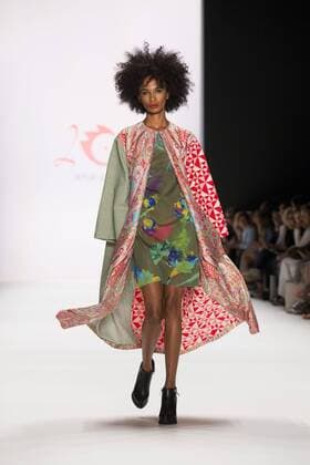 June 29, 2016 - Berlin, Germany - A model walks the runway at the Anja Gockel show during the Mercedes-Benz Fashion Week Berlin Spring Summer 2017 at Erika Hess Eisstadion in Berlin, Germany on June 29, 2016. Berlin Germany  - ZUMAn230