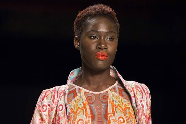 June 29, 2016 - Berlin, Germany - A model walks the runway at the Anja Gockel show during the Mercedes-Benz Fashion Week Berlin Spring Summer 2017 at Erika Hess Eisstadion in Berlin, Germany on June 29, 2016. Berlin Germany  - ZUMAn230