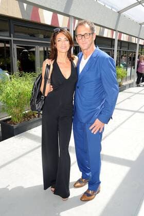 Gerit Kling und Oliver Haas bei der Ankunft zur Minx by Eva Lutz Modenschau im Rahmen der Mercedes-Benz Fashion Week Frühjahr Sommer 2017 am 29.06.2016 in Berlin MBFW Fashionweek in Berlin 2016- Minx by Eva Lutz Fashion Show 