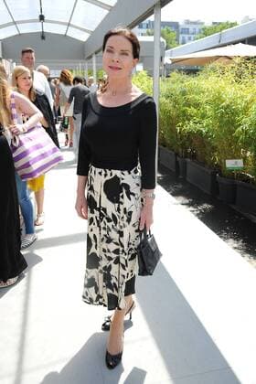 Gudrun Landgrebe bei der Ankunft zur Minx by Eva Lutz Modenschau im Rahmen der Mercedes-Benz Fashion Week Frühjahr Sommer 2017 am 29.06.2016 in Berlin MBFW Fashionweek in Berlin 2016- Minx by Eva Lutz Fashion Show 