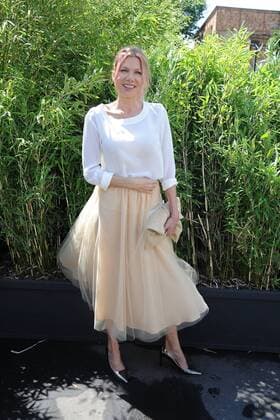 Ursula Karven bei der Ankunft zur Minx by Eva Lutz Modenschau im Rahmen der Mercedes-Benz Fashion Week Frühjahr Sommer 2017 am 29.06.2016 in Berlin MBFW Fashionweek in Berlin 2016- Minx by Eva Lutz Fashion Show 