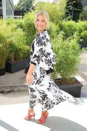 Jennifer Knäble bei der Ankunft zur Minx by Eva Lutz Modenschau im Rahmen der Mercedes-Benz Fashion Week Frühjahr Sommer 2017 am 29.06.2016 in Berlin MBFW Fashionweek in Berlin 2016- Minx by Eva Lutz Fashion Show 