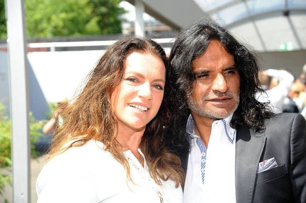 Christine Neubauer und Jose Campos bei der Ankunft zur Minx by Eva Lutz Modenschau im Rahmen der Mercedes-Benz Fashion Week Frühjahr Sommer 2017 am 29.06.2016 in Berlin MBFW Fashionweek in Berlin 2016- Minx by Eva Lutz Fashion Show 