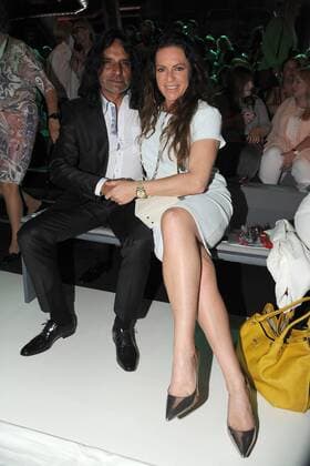 Christine Neubauer und Jose Campos bei der Minx by Eva Lutz Modenschau im Rahmen der Mercedes-Benz Fashion Week Frühjahr Sommer 2017 am 29.06.2016 in Berlin MBFW Fashionweek in Berlin 2016- Minx by Eva Lutz Fashion Show 