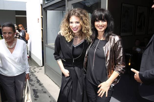 Larissa Kerner mit Mutter Nena bei der Minx by Eva Lutz Fashion Show auf der Mercedes-Benz Fashion Week Berlin Spring Summer 2017. Berlin, 29.06.2016 Foto:xS.xGabschx xFuturexImage