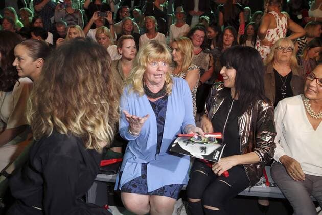 Larissa Kerner, Inger Nilsson und Nena bei der Minx by Eva Lutz Fashion Show auf der Mercedes-Benz Fashion Week Berlin Spring Summer 2017. Berlin, 29.06.2016 Foto:xS.xGabschx xFuturexImage