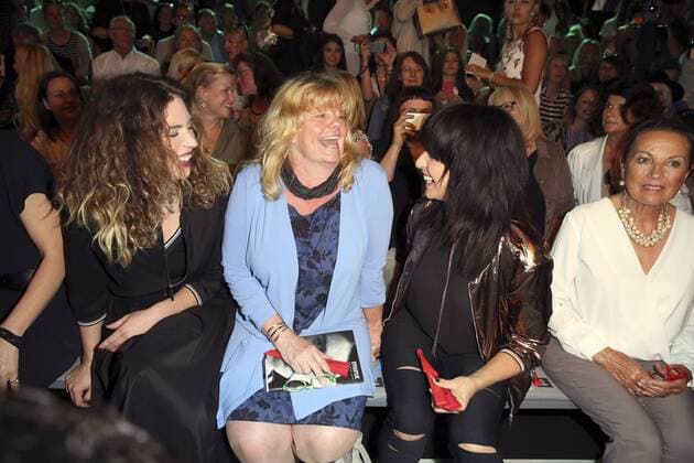 Larissa Kerner, Inger Nilsson und Nena bei der Minx by Eva Lutz Fashion Show auf der Mercedes-Benz Fashion Week Berlin Spring Summer 2017. Berlin, 29.06.2016 Foto:xS.xGabschx xFuturexImage