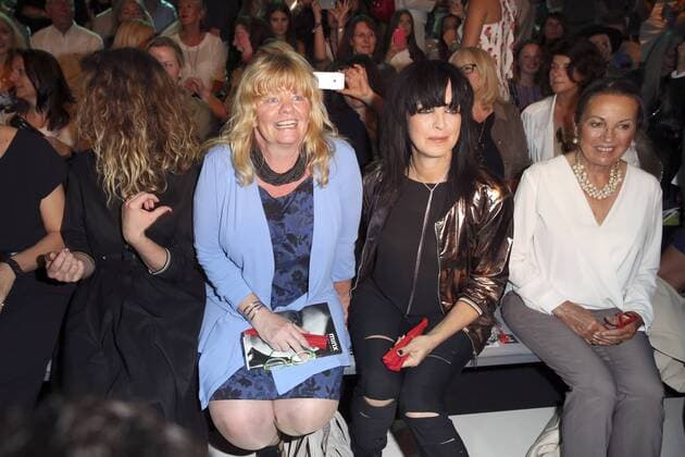 Larissa Kerner, Inger Nilsson und Nena bei der Minx by Eva Lutz Fashion Show auf der Mercedes-Benz Fashion Week Berlin Spring Summer 2017. Berlin, 29.06.2016 Foto:xS.xGabschx xFuturexImage