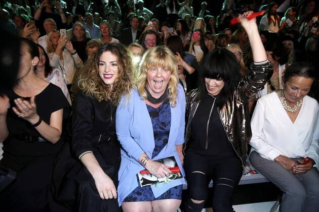 Larissa Kerner, Inger Nilsson und Nena bei der Minx by Eva Lutz Fashion Show auf der Mercedes-Benz Fashion Week Berlin Spring Summer 2017. Berlin, 29.06.2016 Foto:xS.xGabschx xFuturexImage