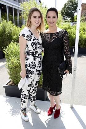 Desiree Nosbusch mit Tochter Luka Teresa-Gerda Kloser bei der Minx by Eva Lutz Fashion Show auf der Mercedes-Benz Fashion Week Berlin Spring Summer 2017. Berlin, 29.06.2016 Foto:xS.xGabschx xFuturexImage