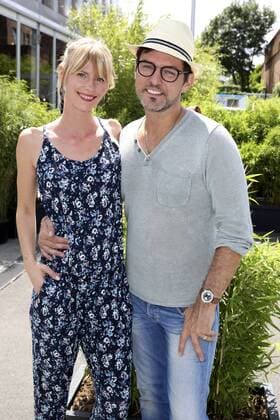 Tobey Wilson mit Freundin Sabrina Gehrmann bei der Minx by Eva Lutz Fashion Show auf der Mercedes-Benz Fashion Week Berlin Spring Summer 2017. Berlin, 29.06.2016 Foto:xS.xGabschx xFuturexImage