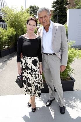 Gudrun Landgrebe mit Ehemann Ulrich von Nathusius bei der Minx by Eva Lutz Fashion Show auf der Mercedes-Benz Fashion Week Berlin Spring Summer 2017. Berlin, 29.06.2016 Foto:xS.xGabschx xFuturexImage