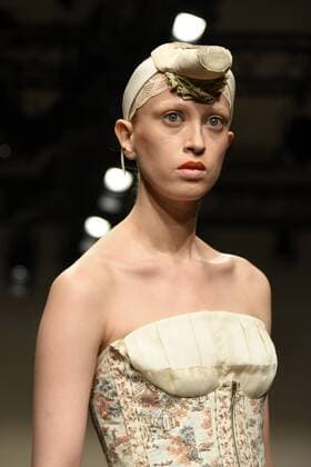 Model bei der I VR Isabel Vollrath Fashion Show auf der Mercedes-Benz Fashion Week Berlin Spring Summer 2017. Berlin, 29.06.2016 Foto:xFredericx xFuturexImage