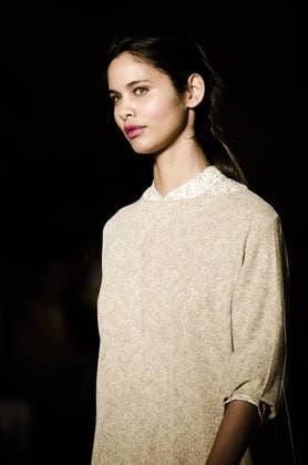 June 29, 2016 - Barcelona, Catalonia, Spain - A model walks the runway presenting the new Odalisques collection by fashion label Escorpion at the 080 Barcelona Fashion 2016 summer edition. Barcelona Spain - ZUMAo105