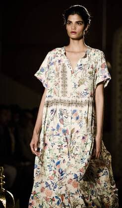 June 29, 2016 - Barcelona, Catalonia, Spain - A model walks the runway presenting the new Odalisques collection by fashion label Escorpion at the 080 Barcelona Fashion 2016 summer edition. Barcelona Spain - ZUMAo105