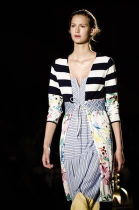 June 29, 2016 - Barcelona, Catalonia, Spain - A model walks the runway presenting the new Odalisques collection by fashion label Escorpion at the 080 Barcelona Fashion 2016 summer edition. Barcelona Spain - ZUMAo105
