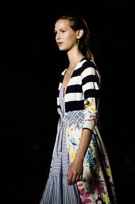 June 29, 2016 - Barcelona, Catalonia, Spain - A model walks the runway presenting the new Odalisques collection by fashion label Escorpion at the 080 Barcelona Fashion 2016 summer edition. Barcelona Spain - ZUMAo105