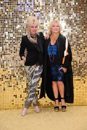 . 29 06 2016. London, United Kingdom. Jennifer Saunders and Joanna Lumley attend the Absolutely Fabulous: The Movie - World Film Premier.  xChrisxJosephx xi-Imagesx IIM-13009-0007