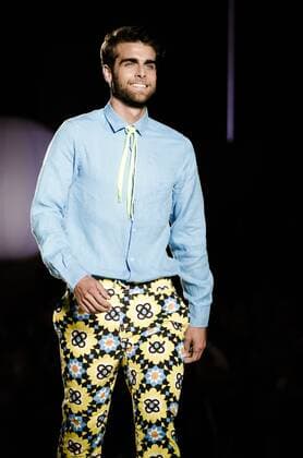 June 29, 2016 - Barcelona, Catalonia, Spain - A model walks the runway presenting the new Barcelona Urban Life Style collection by fashion label BCN Brand at the 080 Barcelona Fashion 2016 summer edition. Barcelona Spain - ZUMAo105