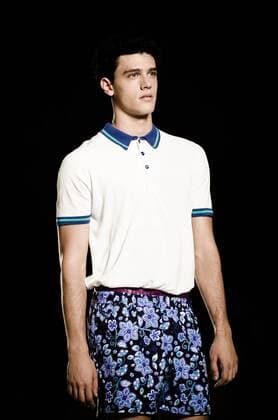 June 29, 2016 - Barcelona, Catalonia, Spain - A model walks the runway presenting the new Paseo Maritimo collection by fashion label Punto Blanco at the 080 Barcelona Fashion 2016 summer edition. Barcelona Spain - ZUMAo105