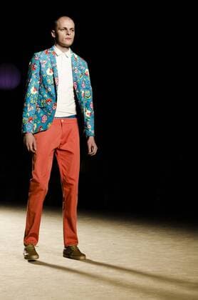 June 29, 2016 - Barcelona, Catalonia, Spain - A model walks the runway presenting the new Paseo Maritimo collection by fashion label Punto Blanco at the 080 Barcelona Fashion 2016 summer edition. Barcelona Spain - ZUMAo105