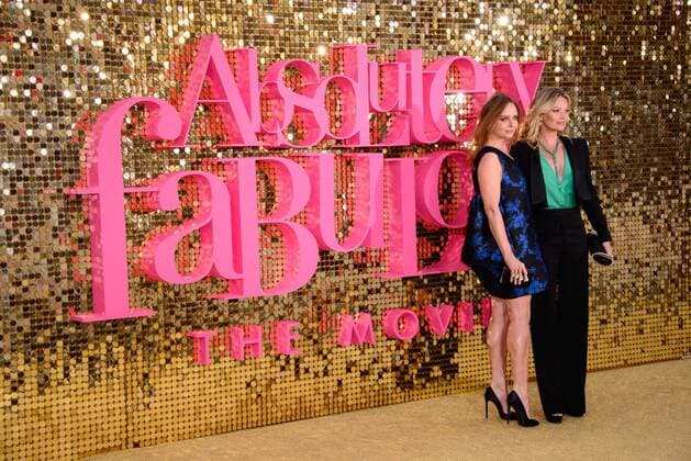 . 29 06 2016. London, United Kingdom. Stella McCartney and Kate Moss attend the Absolutely Fabulous: The Movie - World Film Premier.  xChrisxJosephx xi-Imagesx IIM-13009-0021