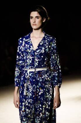 June 29, 2016 - Barcelona, Catalonia, Spain - A model walks the runway presenting the new Memories Of The Java Sea collection by fashion label Lebor Gabala at the 080 Barcelona Fashion 2016 summer edition. Barcelona Spain - ZUMAo105