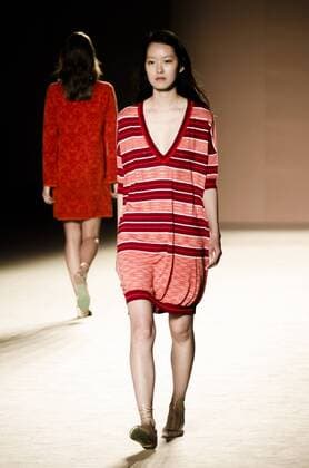 June 29, 2016 - Barcelona, Catalonia, Spain - A model walks the runway presenting the new Memories Of The Java Sea collection by fashion label Lebor Gabala at the 080 Barcelona Fashion 2016 summer edition. Barcelona Spain - ZUMAo105