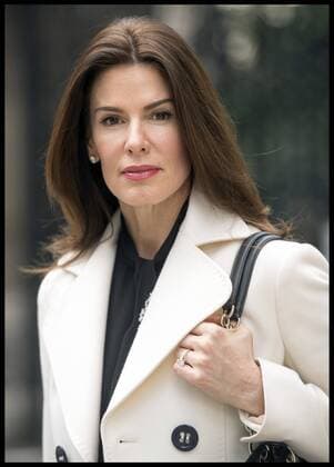 . 27 06 2016. London, United Kingdom. Christina Estrada Juffali. Christina Estrada Juffali arrives at the High Court London, Former supermodel Christina Estrada is suing her Saudi billionaire ex-husband for Â£196million.  xi-Imagesx IIM-13015-0019