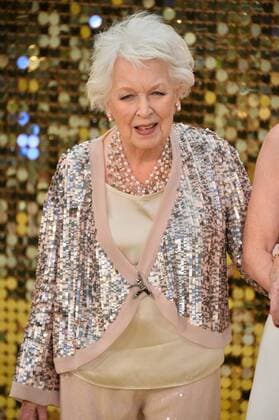 June 29, 2016 - London, London, UK - JUNE WHITFIELD attends the ABSOLUTELY FABULOUS world film premiere. London, UK. London UK  - ZUMAl94_