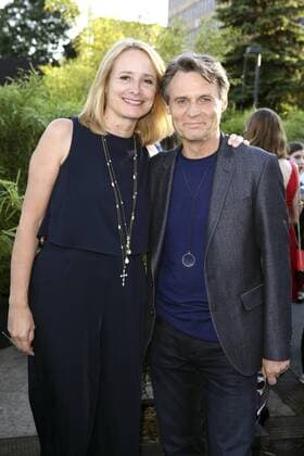 Wolfgang Bahro mit Ehefrau Barbara Bahro bei der Guido Maria Kretschmer Fashion Show auf der Mercedes-Benz Fashion Week Berlin Spring Summer 2017. Berlin, 29.06.2016 Foto:xS.xGabschx xFuturexImage