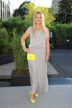 Anne Sophie Briest bei der Ankunft zur G.M.Kretschmer Modenschau im Rahmen der Mercedes-Benz Fashion Week Frühjahr Sommer 2017 am 29.06.2016 in Berlin MBFW Fashionweek in Berlin 2016- G.M.Kretschmer Fashion Show 