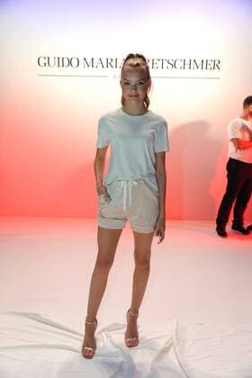 Cheyenne Ochsenknecht bei der G.M.Kretschmer Modenschau im Rahmen der Mercedes-Benz Fashion Week Frühjahr Sommer 2017 am 29.06.2016 in Berlin MBFW Fashionweek in Berlin 2016- G.M.Kretschmer Fashion Show 