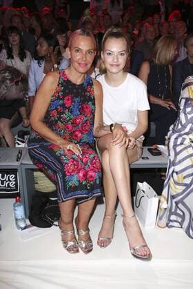 Natascha Ochsenknecht mit Tochter Cheyenne Savannah Ochsenknecht bei der Guido Maria Kretschmer Fashion Show auf der Mercedes-Benz Fashion Week Berlin Spring Summer 2017. Berlin, 29.06.2016 Foto:xS.xGabschx xFuturexImage